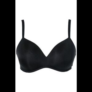 Comfort Code Women's Signature Smooth Wireless T-Shirt Bra Black -